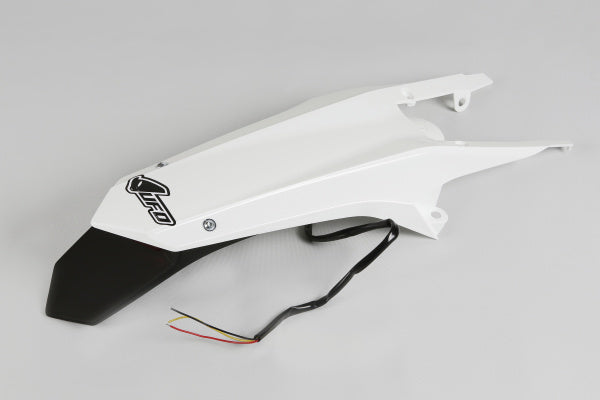 Husqvarna TE Rear Fender - White (041) - HU03362#041