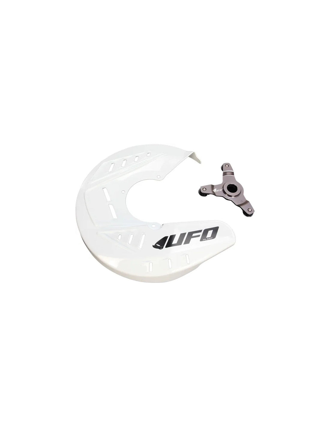 Kawasaki KXF Disc Cover - White - KA04741@041