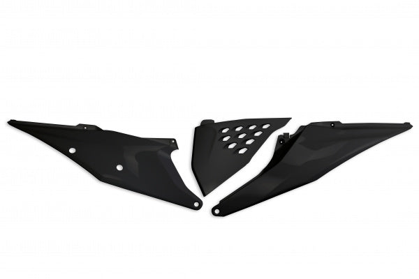 KTM EXC-F Side Panels - Black (001) - KT05004#001