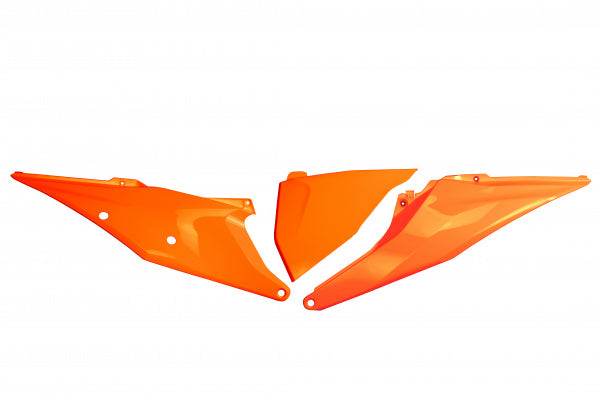 KTM EXC-F Side Panels - Neon Orange - KT04093#FFLU