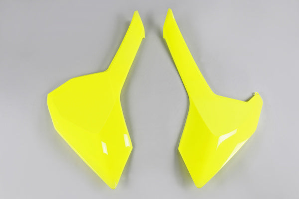 Husqvarna TE Side Panels - Neon Yellow - HU03366#DFLU