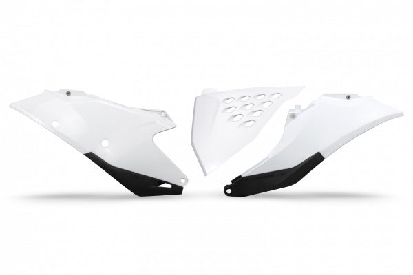 GasGas EX Side Panels - White (041) - GG07141#041