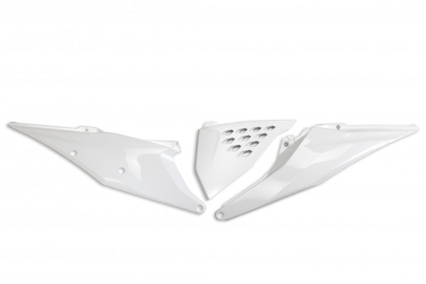 KTM EXC-F Side Panels - White (047) - KT05004#047
