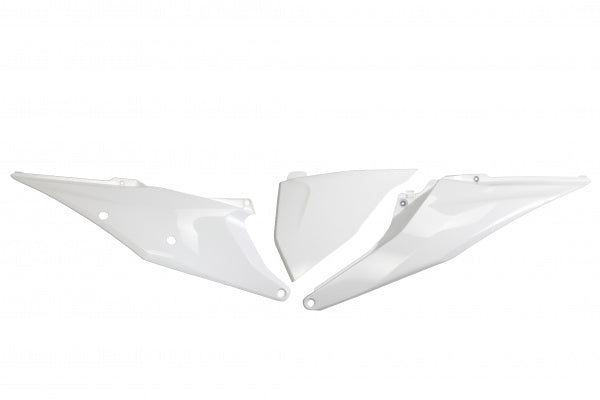 KTM EXC-F Side Panels - White - KT04093#047