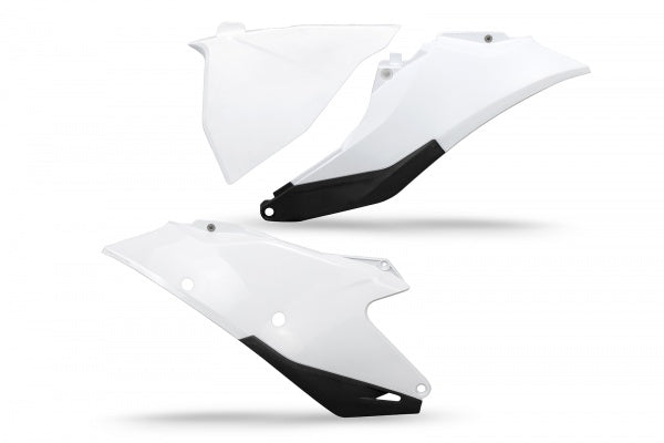 GasGas EC-F Side Panels - White - GG07129#041