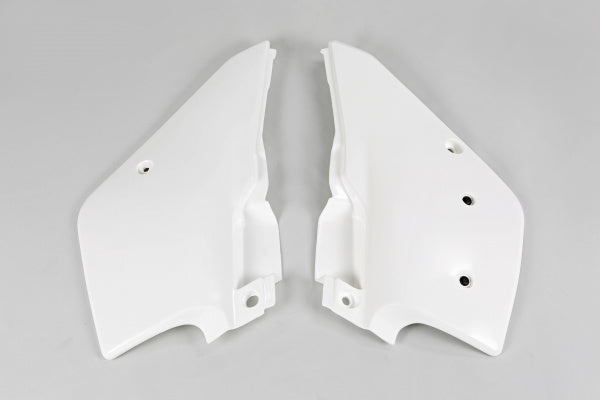 Kawasaki KDX Side Panels - White - KA02788#047