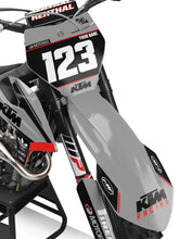 Load image into Gallery viewer, KTM GRAPHICS KIT &quot;NEW ERA GREY&quot;
