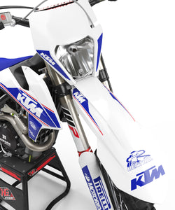 KTM GRAPHICS KIT "RETRO - WHITE"